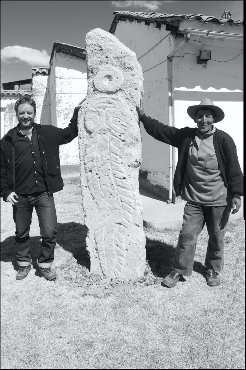 Throughout the Titicaca basin are many other kinds of monoliths. Here are a few I've encountered while working in Bolivia, dating to the Middle and Late Formative periods. Some have stood in these communities for generations, other have gone on more elaborate "travels" (5/25)