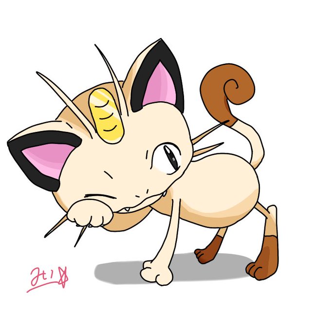 ニャースのtwitterイラスト検索結果