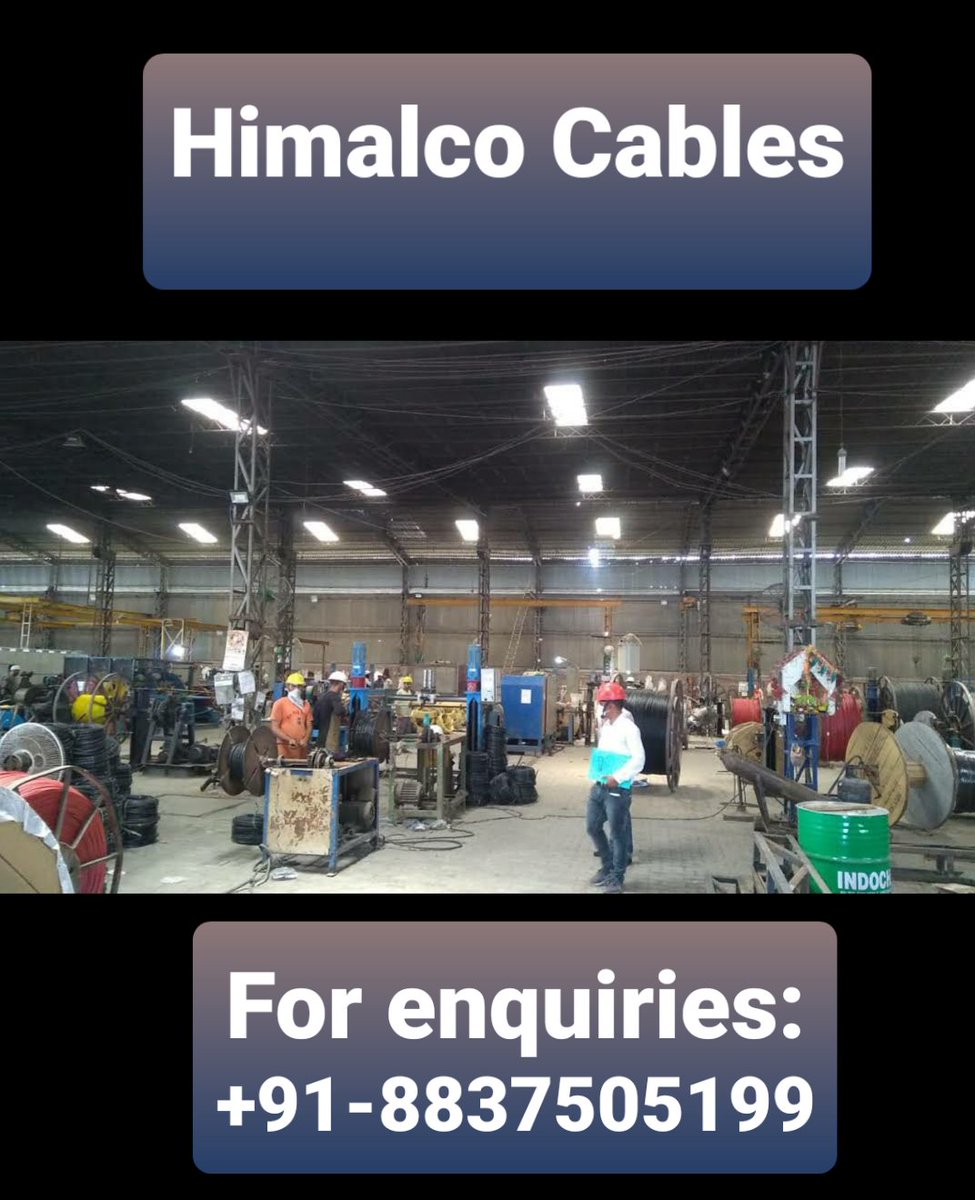 The best quality Electricity wires and cables by Himalco India.
#himalco #himalcoIndia #himalcocables #himalcoconductors #XLPEwires #pvccoatedwires #housewires #copperwires #electricity #electricians #wiremanufacturer #MadeInIndia