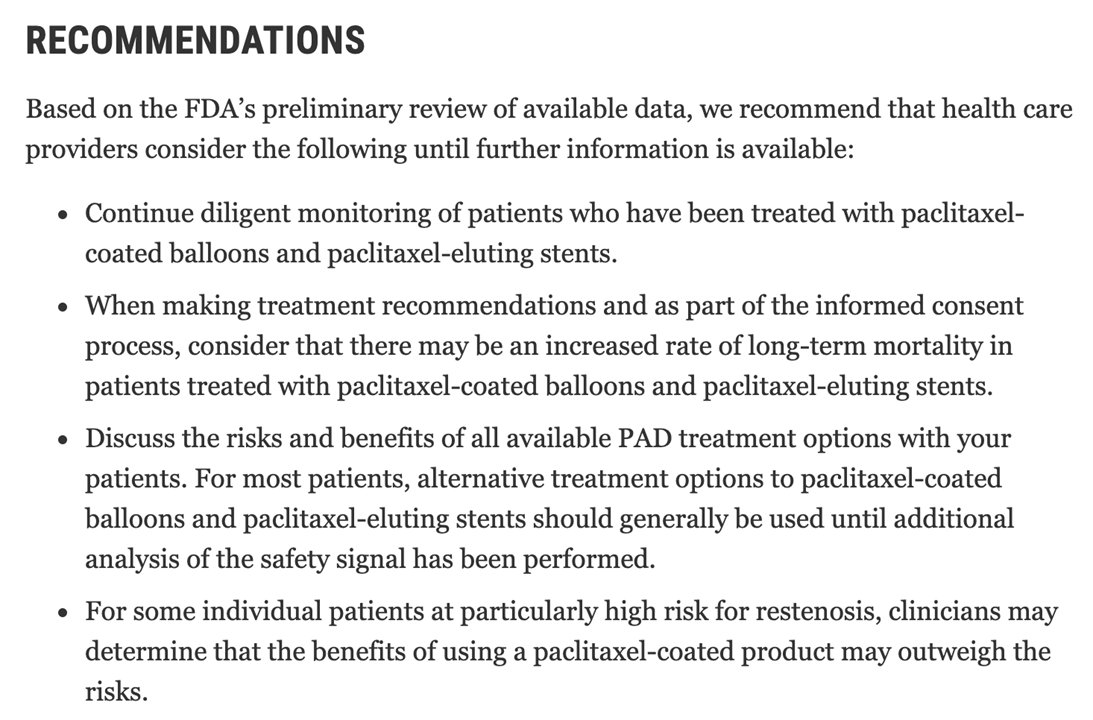 8/Despite this, the FDA were able to reproduce the findings of the meta-analysis in their internal data. They issued a warning to health-care providers to restrict use. A safety panel was planned for June 2019.  @SmithBIDMC We were asked by the FDA to expand on our prior CMS work.