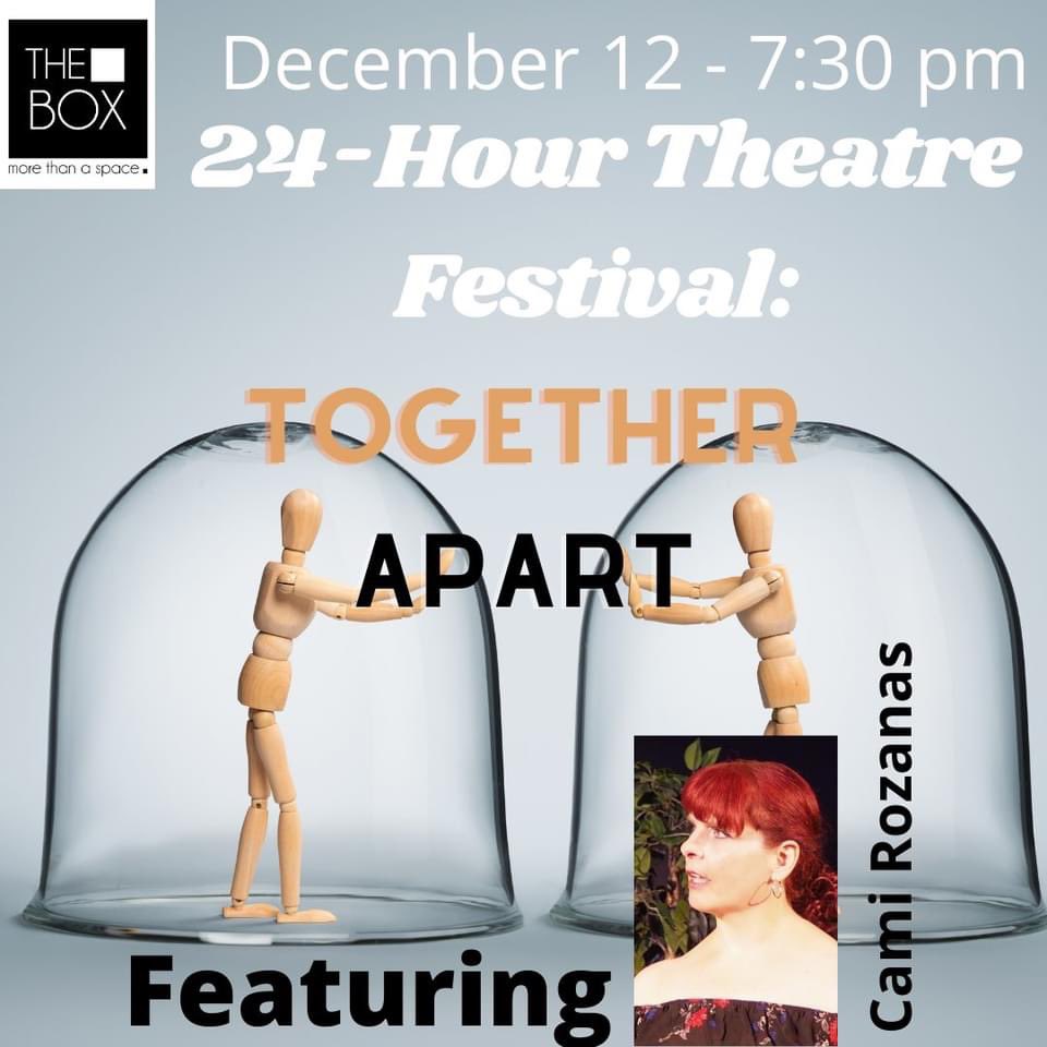 BoxWtc's tweet image. What can six playwrights create with a common household object, a title, a cast, and a line?  You should check out our 24-hour virtual festival this weekend to find out.  24 hours to create 6 world premiere plays.  Oh my!  Tickets: theboxgateway.org/tickets.html
