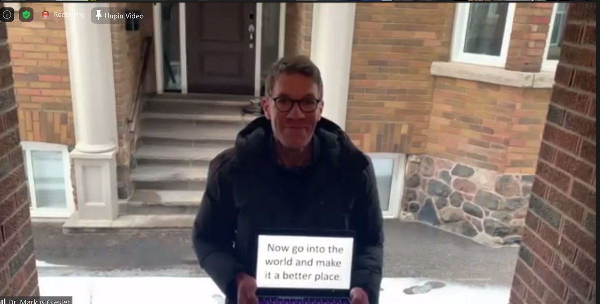 NetalYadav's tweet photo. Week 12
Last class of the semester #CX20 
Thank you professor Markus for a fun filled journey with feels, scapes, power and machines.
Wednesday nights &amp; CX thought leaderships ✨ 
Thx for adorable bidding adieu words &amp; heartwarming video ♥️ 
Hope to meet everyone soon on campus. https://t.co/DMrdYGxaFG