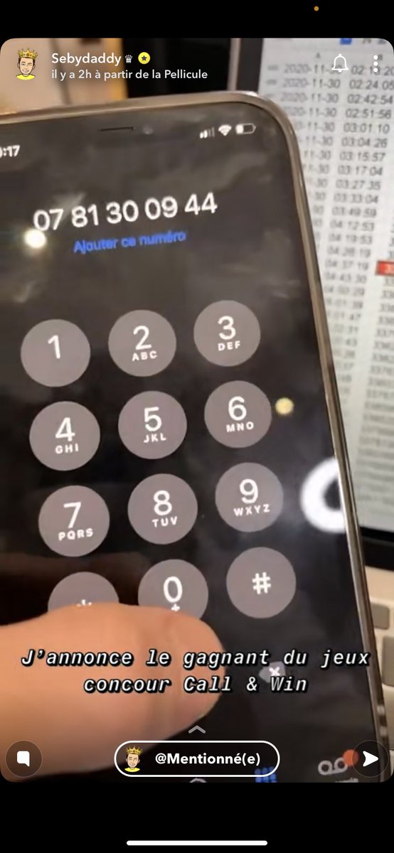 FlorianLeroyFR's tweet photo. Sebydaddy, le mec leak 50 numéro de téléphone comme ça sans pression... 😅😅 #CallAndWin #Influencer #LPDLA8 https://t.co/suDeH5ePa0