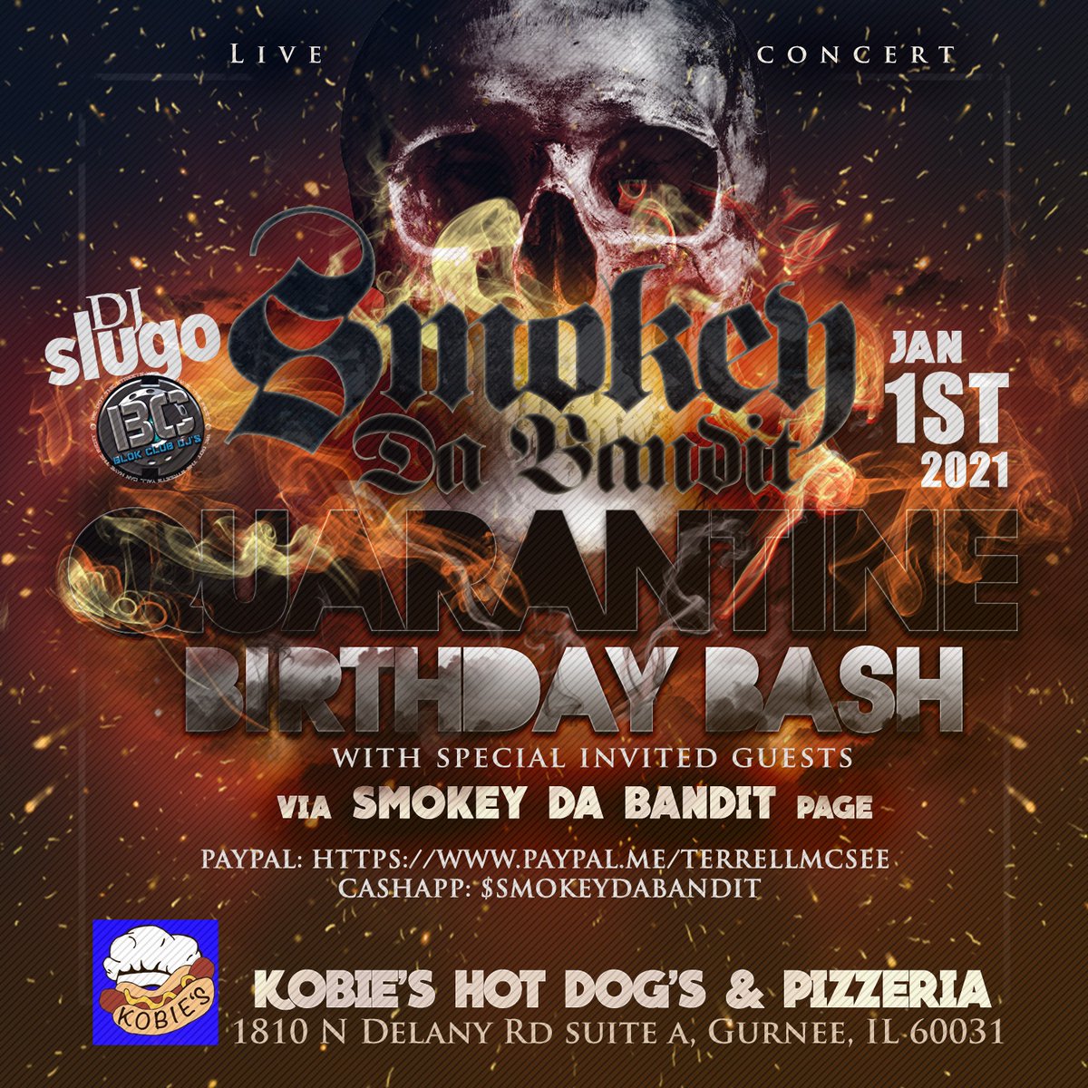We are giving away Free <a href="/SmokeyDaBandit/">Smokey Da Bandit</a> live stream tickets on our Facebook, Instagram and Youtube. Support a <a href="/HarmonyHowseEnt/">Harmony Howse Ent</a> / <a href="/FleshnBoneBTNH/">Flesh n Bone</a> Global artist