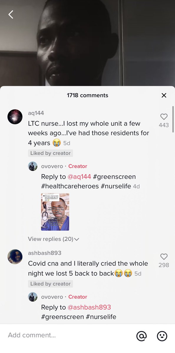 leahmcelrath's tweet photo. The comments on this video from COVID-19 healthcare workers give you a sense of how dire things are—and how exhausted and traumatized our frontline care providers and support staff have become:

(Source: https://t.co/qLSAbu3RKl) https://t.co/mxKqmecRfa