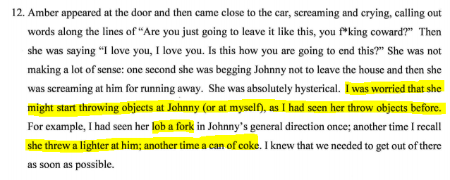 3. Malcolm Connolly, Johnny Depp's securityEYEWITNESS