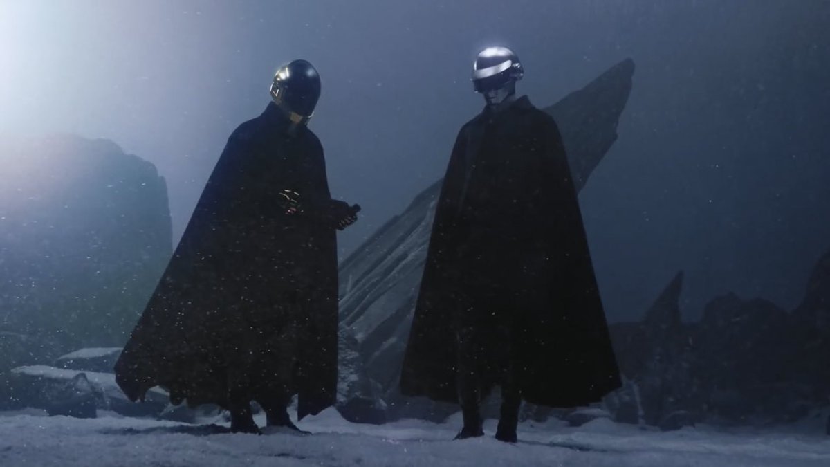 the mandalorian as daft punk: a thread