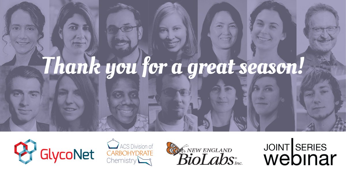 GlycoNet (@glyconet_nce) on Twitter photo We'd like to thank your support for a great season in our #JointWebinarSeries with <a href="/AmerChemSociety/">American Chemical Society</a>'s Carb. Chemistry Division (#ACSCARB). More exciting topics are coming in 2021, so stay tuned! Meanwhile, find your favorite recorded talks here: youtube.com/channel/UC-pj0… We'd like to thank your support for a great season in our #JointWebinarSeries with <a href="/AmerChemSociety/">American Chemical Society</a>'s Carb. Chemistry Division (#ACSCARB). More exciting topics are coming in 2021, so stay tuned! Meanwhile, find your favorite recorded talks here: youtube.com/channel/UC-pj0…