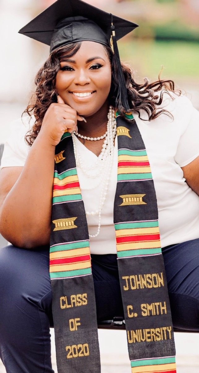 jcsuhhpdept's tweet photo. Graduation joy! Despite the challenges of 2020, our students pressed forward to reach their goal! A few more days to go! (Photo: Dajoui Scott '20) https://t.co/hl6gSUwRLI
