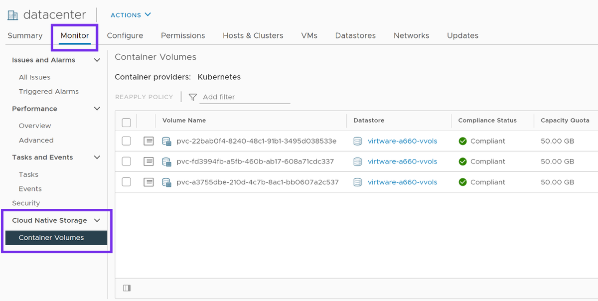 datamattsson's tweet photo. ICYMI, @HPE_Storage is the #1 storage vendor when it comes #vVol adoption according to @VMware #vSphere call home data. Our joint customers are now able to run cloud-native workloads on #Kubernetes using the vSphere CSI driver with #vVols and SPBM https://t.co/UgIZwvrCnK https://t.co/P2DtHMONEo