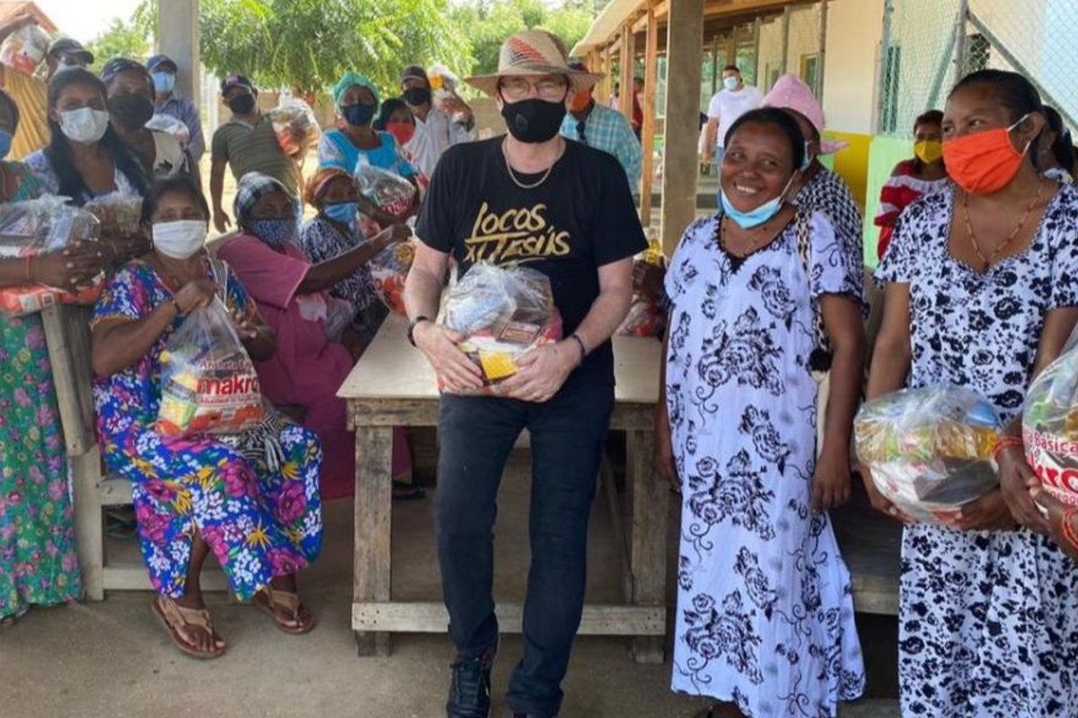 BrighterC's tweet photo. In 2020, our partner school in Colombia has faced covid, natural disasters, and most tragically, a petrol tanker explosion that took the lives of 44 residents, injuring 80 others. Despite these catastrophes, donations have helped keep food on the table for families in dire need. https://t.co/eDfQRZetWk