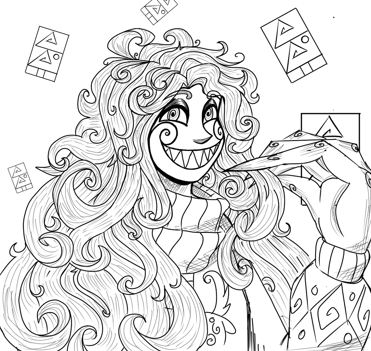 raccoonunbound's tweet photo. Christmas WIP of my favourite door man.
#TMA #themagnusarchives #michaelshelly #distortionmichael #fanart https://t.co/rm9tuURTHK
