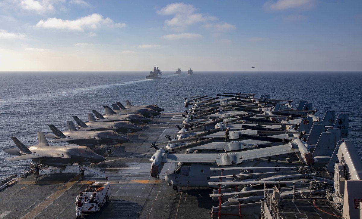 Makin Island ARG Operating in the South China Sea While Beijing Claims U.S. 'Muscle Flexing' - USNI News
news.usni.org/2020/12/09/mak…