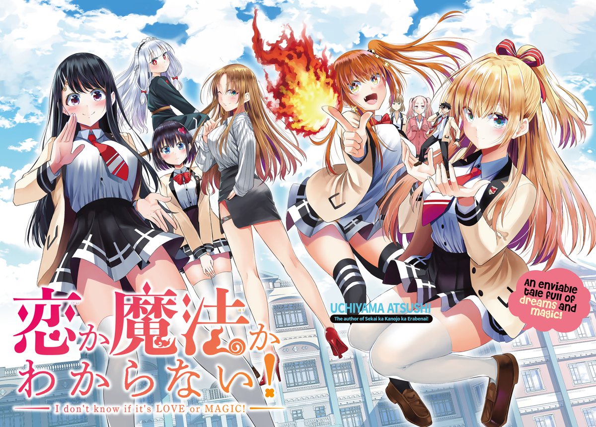 Black Cat Scanlations We Re Happy To Announce That We Ll Be Picking Up I Don T Know If It S Love Or Magic A New Weekly Fantasy Harem Romcom By The Author Of