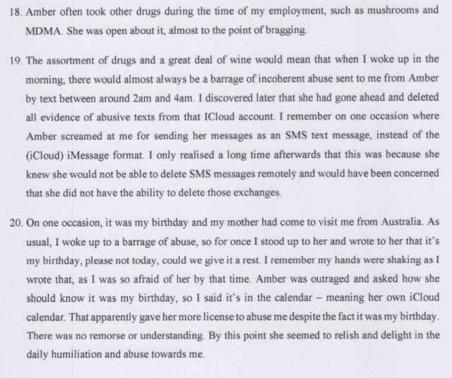 6. Kate James, Amber Heard's former personal assistantself-proclaimed VICTIM of psychological abuse by Amber Heard #JusticeForJohnnyDepp