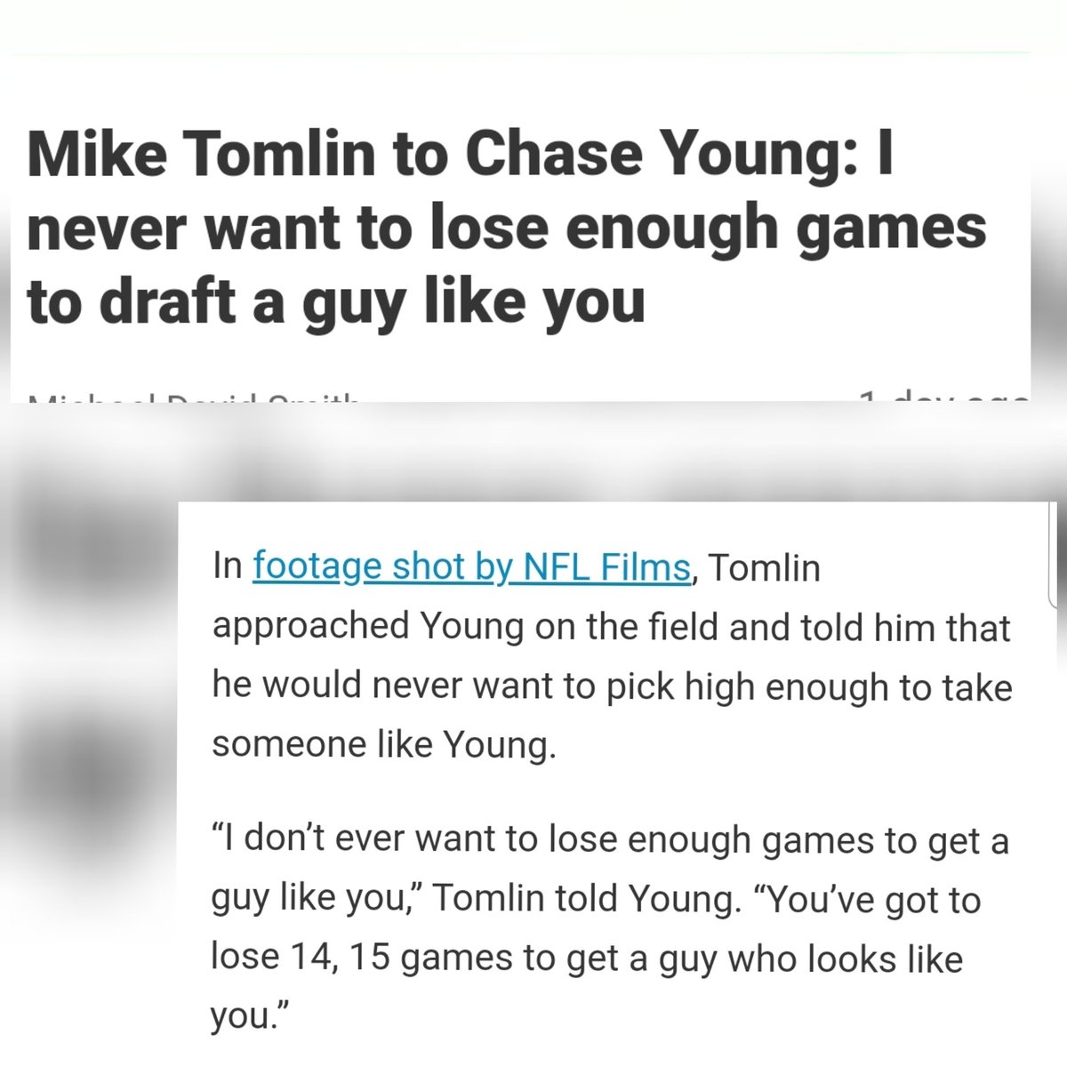FieldGs's tweet photo. If I here one more person say Lions need to tank I am going to scream. Tanking does not work in NFL good HC's know this which is why one said so https://t.co/WHyOjmp2C2