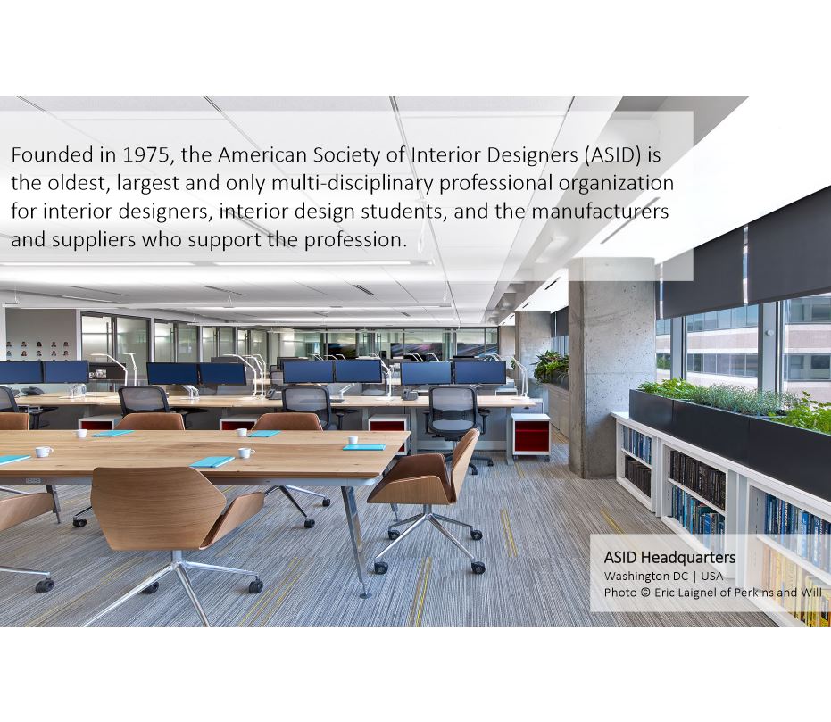 Boca_Tech's tweet photo. In Today's Webinar, we learned that the ASID HQ is the World's first WELL Platinum project. Their vision is the "workplace of the future" - a living laboratory that could prove exactly what is possible in office design with a reasonable budget. Thanks to Ben and Deb for the Talk! https://t.co/I6umf7tG9Y