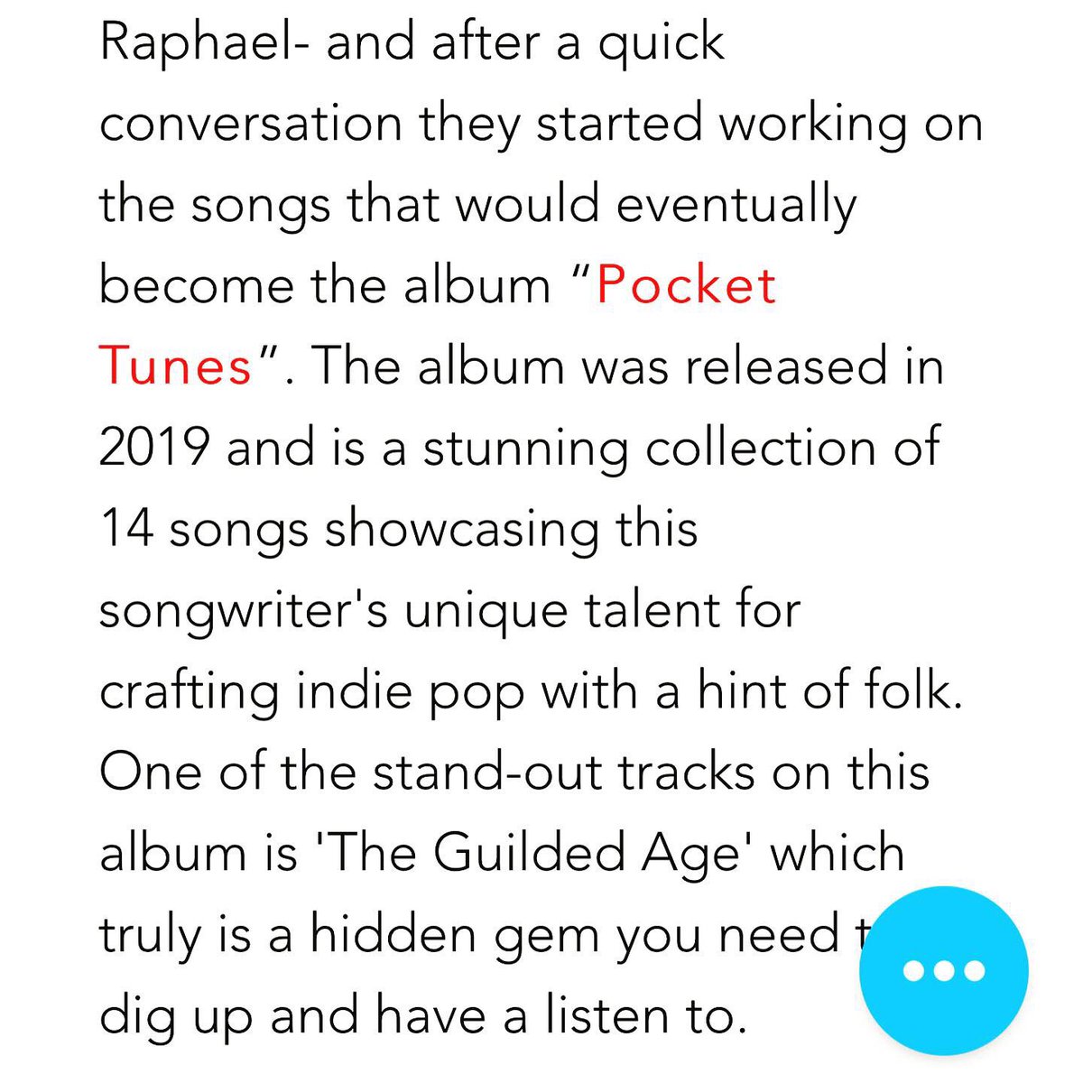 binarydrift's tweet image. Thanks to Isabel @ #curiousformusic for this review of ‘the Guilded Age’

“There is a raw honesty to this track, and an optimism ('silver and sunshine' as the lyrics go) peaking through some moments of melancholia”

#binarydrift #peruvianhitmakers #music 

curiousformusic.com/post/binary-dr…