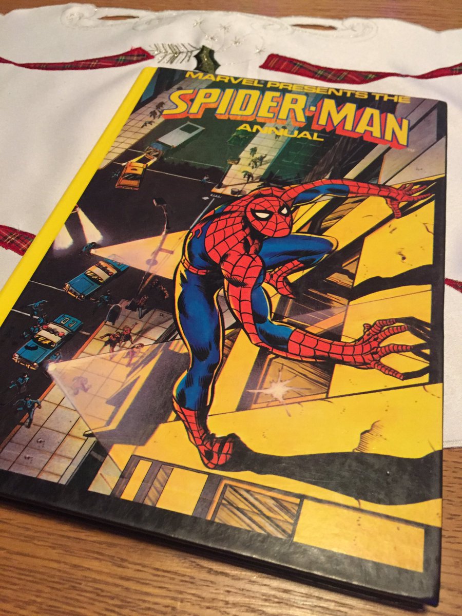 Christmas Comics Day 09 - SPIDER-MAN ANNUAL 1980 - Reprints Amazing Spider-Man #165-166 by Len Wein, Ross Andru, and Mike Esposito - Lizard, Stegron, resurrected dinosaurs and snow. What’s not to love?