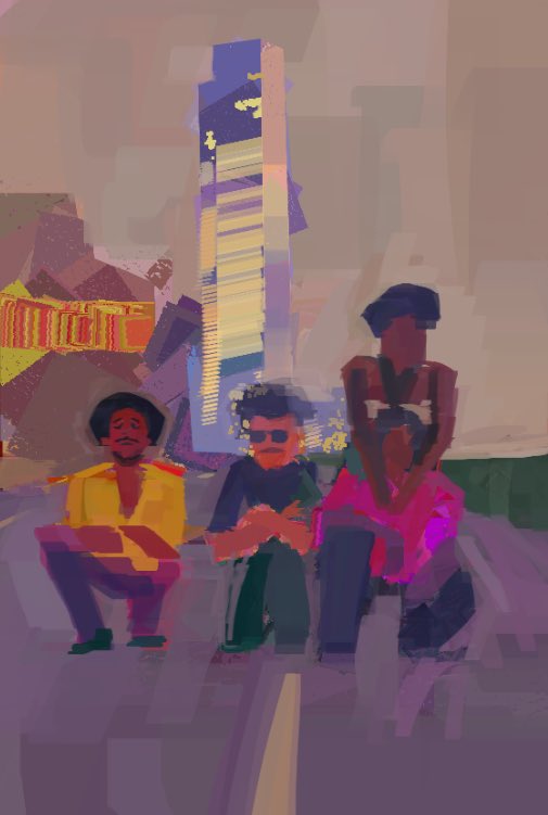 UHHHHH HOLY CRAP YALL LOVE BEBOP UHHHHHim an artist!!!! i want to work in animation some day and i want to make things that speak to peoplei feel like ive been finding my voice this year so follow me here or my insta  @joshhastime if ur interested!!!