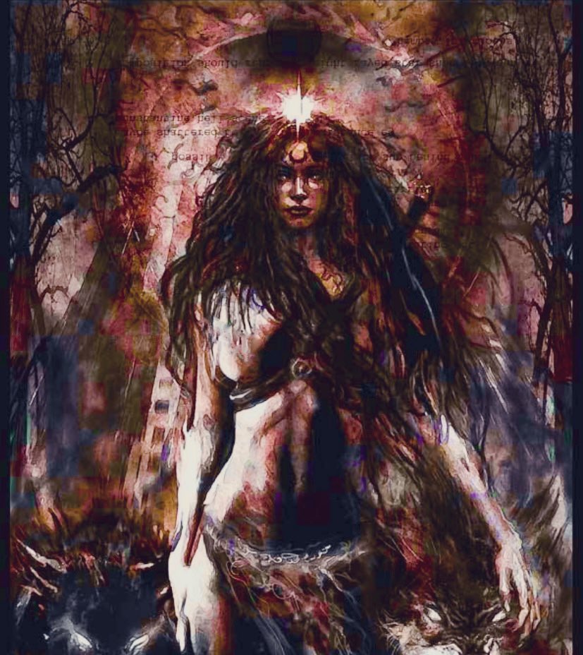 Revenge- Lyssa, spirit of mad rage, frenzy, and rabies