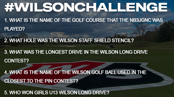 WilsonGolf's tweet photo. Reply to all five (5) questions with the correct answers to be entered to win a new Wilson Golf driver!
All entrants must follow @wilsongolf, and answers must include #WilsonChallenge
Entries must be received by 11:59p EST on 12/9. @nb3jgnc https://t.co/gHlYylRQk5