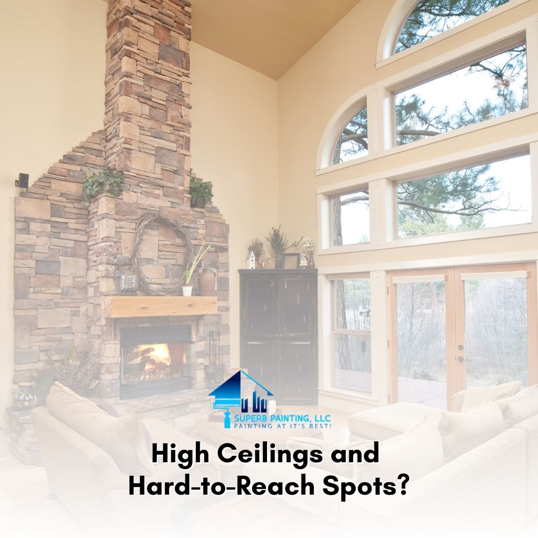 High ceilings and hard-to-reach spots? Let us take care of them. #Omaha 

Request a free estimate: superb-painting.com