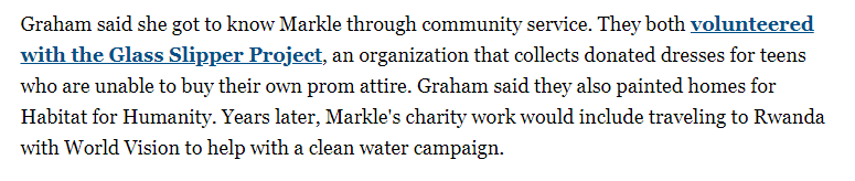Again how is  #MeghanMarkle, an attention seeker? Her actions are reported on by the media. This article points out she managed to visit Chicago without fanfare. She was naturally spotted in some places. But no one knows where she dined, slept & spent her time during her weekend.
