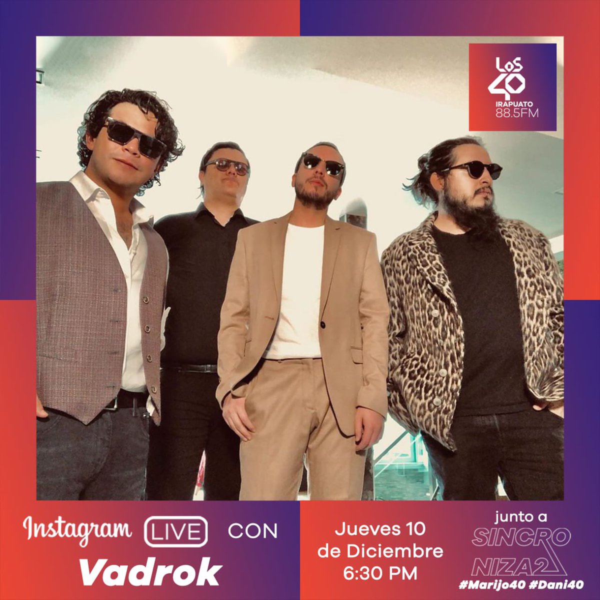 Mañana hay #Besayuno en  <a href="/Los40Irapuato/">Los 40 Irapuato 88.5</a> a las 6:30 pm en entrevista vía Instagram Live y por el 88.5 Fm de Irapuato. 😉❤️🎶