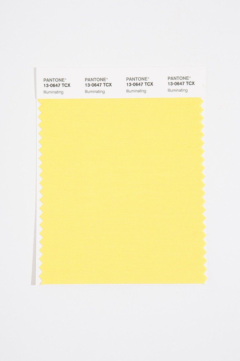 designboom's tweet photo. pantone selects 'ultimate gray' and 'illuminating' for color of the year 2021 https://t.co/rEIzF6ySfQ https://t.co/F4jaNUypXT
