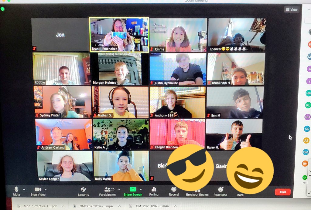 Held our first virtual RMS Chess Club, Zoom-style! Not as convenient as in-person, but better than nothing! Welcome, '20-'21 Chessletes!
@RAMS_ADean <a href="/RossRamsLearn/">Ross Curriculum and Instruction/Becky Tompkins</a> <a href="/RossMiddleRAMS/">Ross Middle School</a>