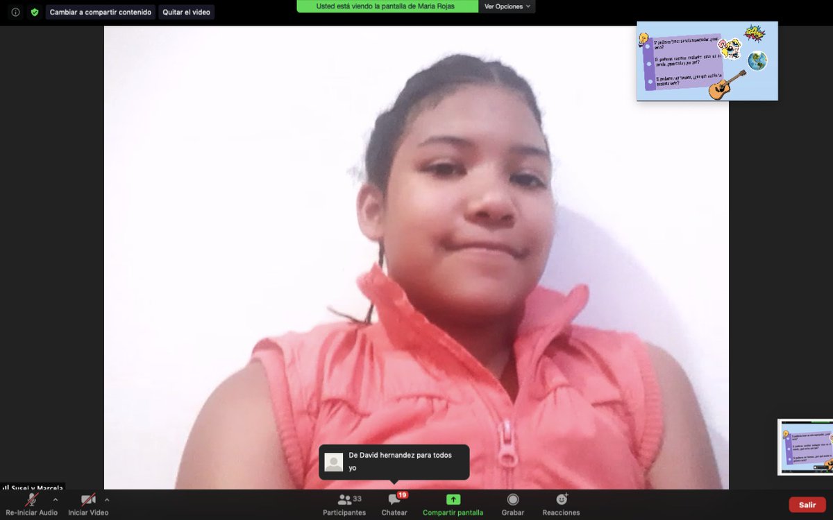 martires_1's tweet photo. Curso virtual "Mapeando Emociones" para niños, niñas y adolescentes del Cento Amar Mártires 1.
Espacio brindado por Maloka Museo Interactivo https://t.co/bgxihIZu9e