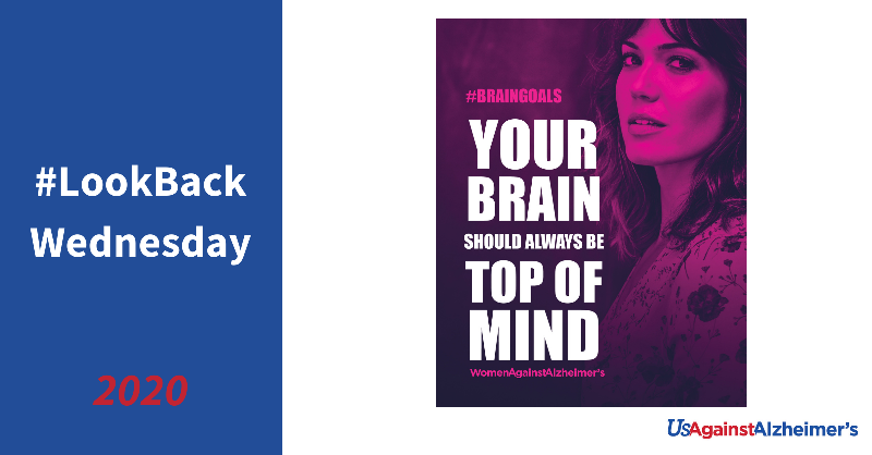 UsAgainstAlz's tweet photo. In September, @TheMandyMoore was announced as the national ambassador of the Be Brain Powerful Campaign and together with UsA2 will advocate for the brain health of women around the world. #LookBackWednesday https://t.co/jKQj7COcaF