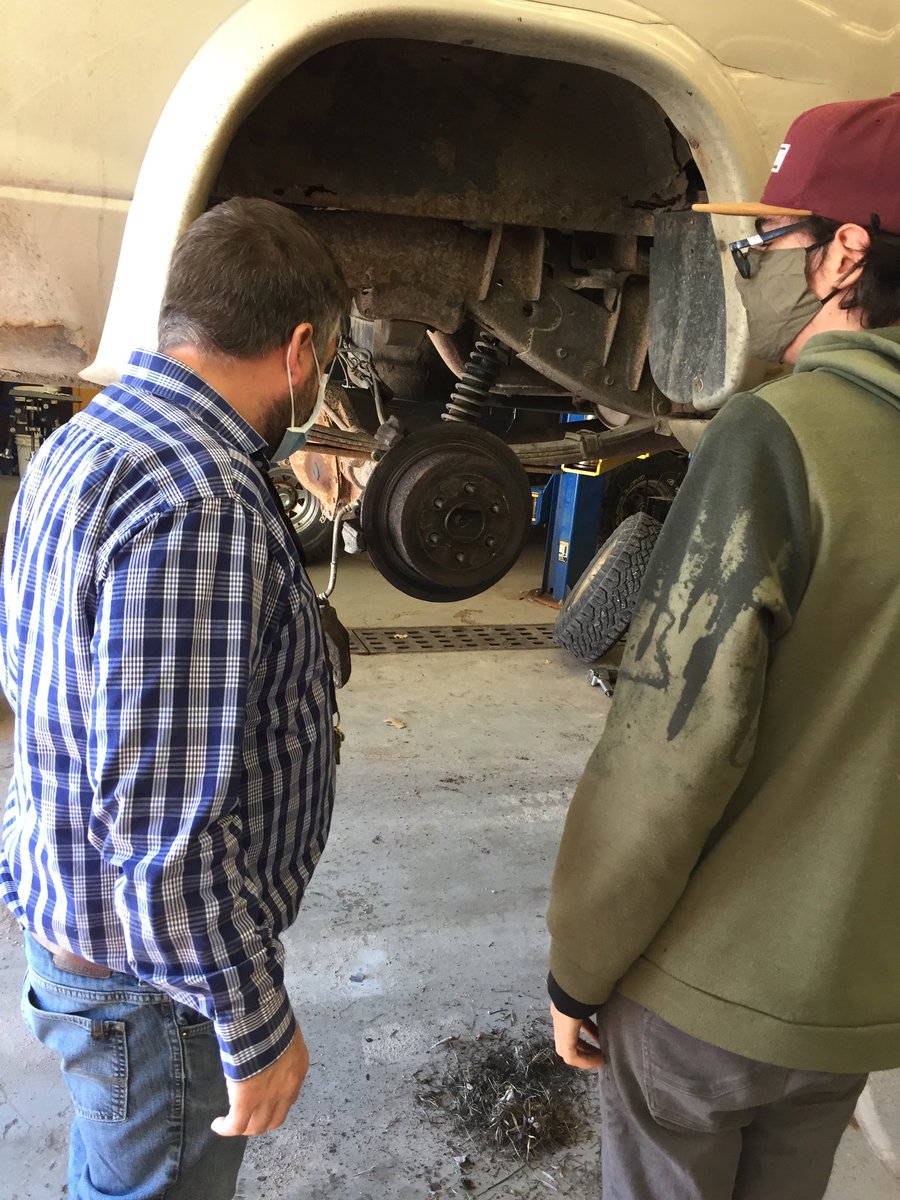 Time for snow tires at Banting transportation!