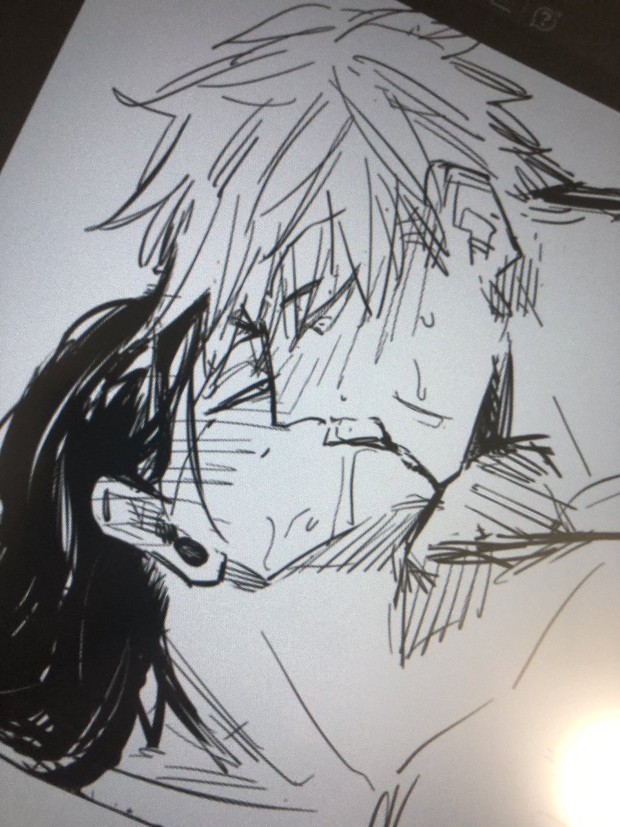 投票結果まで我慢できなくて描いてるんですけど 