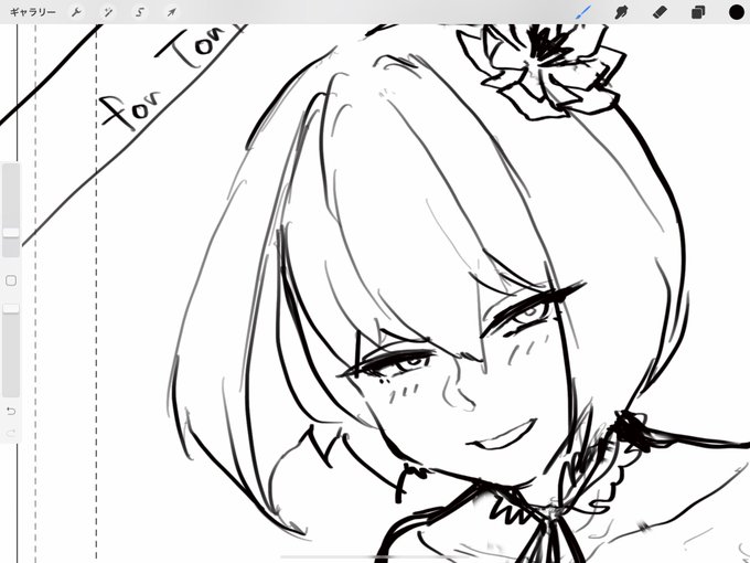 寄稿用に描いてる
たのちぃ 