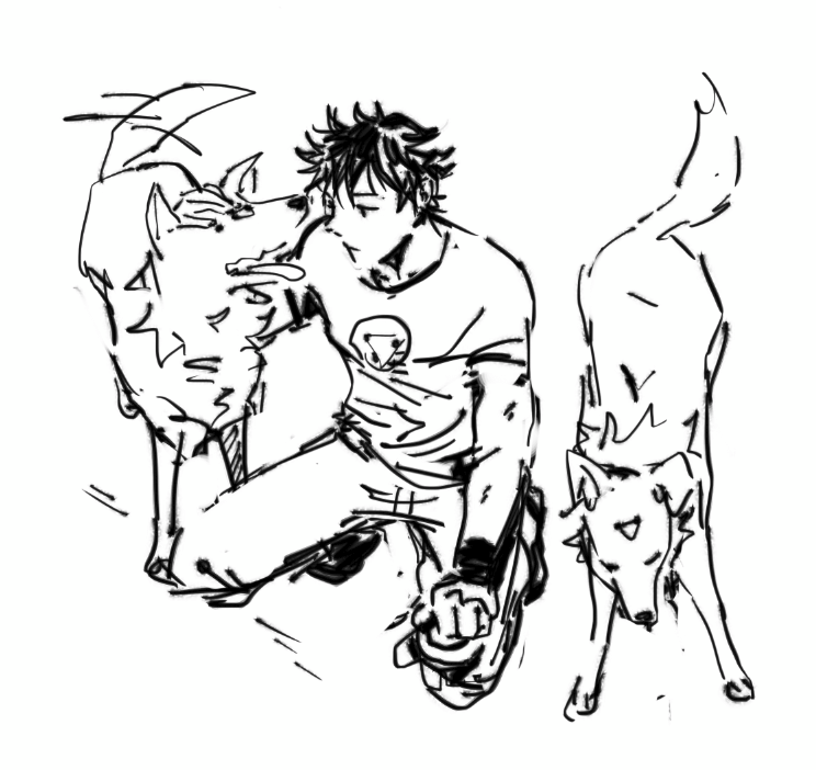 fushiguro's puppies 