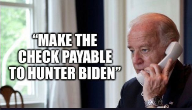 wdunlap's tweet photo. @charliekirk11 Biden's foreign policy using his 'bagman' https://t.co/KXGJrDnOpb