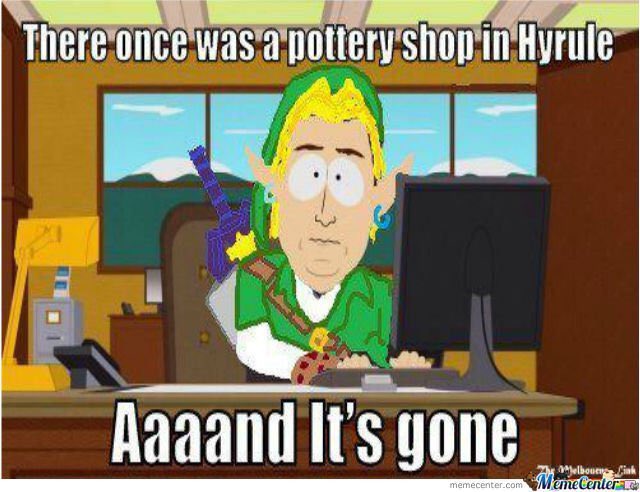 unfunny old zelda memes i used to find funny for some reason when i was 10, a thread