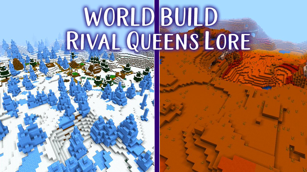 cosmic7mermaid's tweet photo. #Minemas Day 9 - Take a look at something I've had going on for a while. I'm trying my hand at a world build with some lore. Rival Queens...Ice Queen vs Fire Queen https://t.co/XWtziHRlul https://t.co/4WP5iuDmvb
