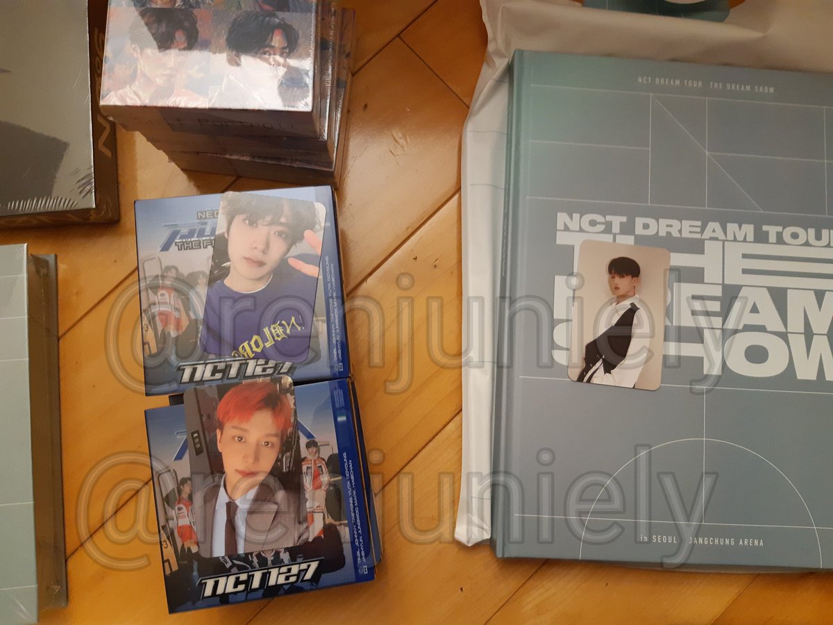 NCT Dream Tour The Dream Show Live Kit Video (kihno) (sealed) TDS Live Album - Jisung PC127 The Final Round Player 1 Kihno - Jaehyun PC*TFR Kihno P1 - Taeil PC* indicates multiple wts