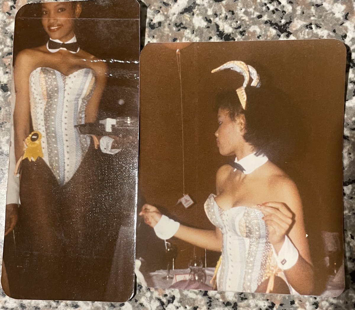 Throwback to @GarcelleB in June ‘81 at The Playboy Club in NYC. My parents prom 🙂 Gorgeous then and gorgeous now!