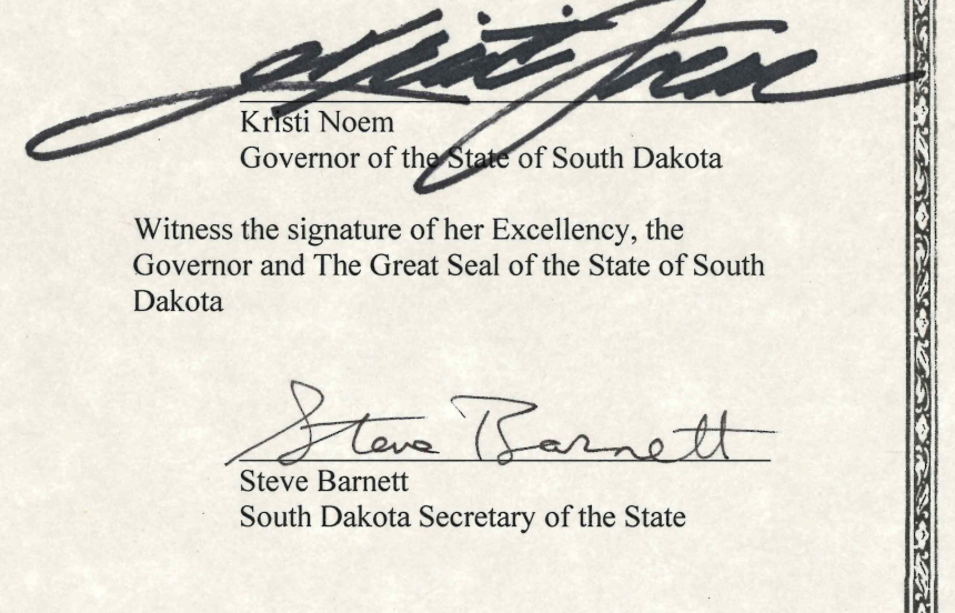 South Dakota's is far grander. 6/10