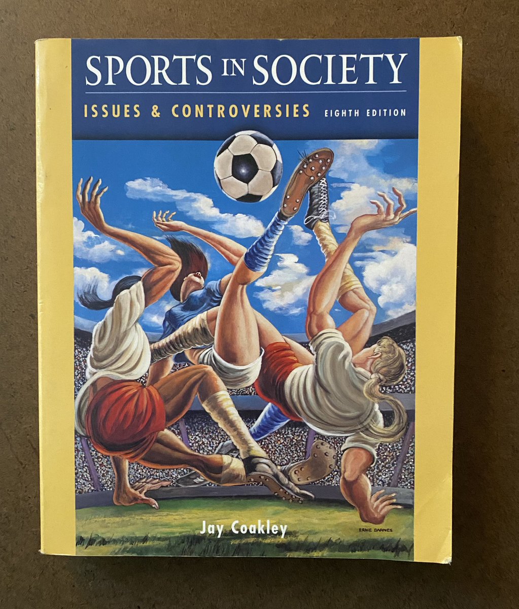 ‘Applied Sport Psychology: Personal Growth to Peak Performance’ by Jean Williams  https://www.amazon.com/dp/1559349506/ref=cm_sw_r_cp_api_glc_fabc_37w0FbQPEZPSM‘Sports In Society: Issues and Controversies, Eighth Edition’ by Jay Coakley  https://www.amazon.com/dp/0072556579/ref=cm_sw_r_cp_api_glc_fabc_h9w0FbBT5JVQH