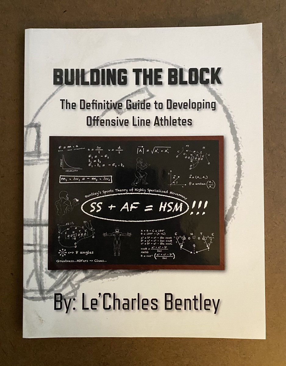 ‘Essentials of Strength Training and Conditioning - 3rd Edition’ by NSCA  https://www.amazon.com/dp/0736058036/ref=cm_sw_r_cp_api_glc_fabc_0fx0FbYQBQQFZ‘Building The Block: The Definitive Guide to Building Offensive Line Athletes’ by LeCharles Bentley  https://www.amazon.com/dp/1986709671/ref=cm_sw_r_cp_api_glc_fabc_Egx0FbZDX03GH