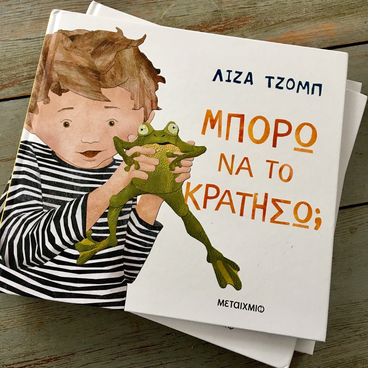Looking out the window at snow on the ground and a pandemic blanketing the world, receiving a package with my debut picture book translated into Greek sends my heart soaring. Thank you <a href="/PageStreetKids/">Page Street Kids</a>  #pb #kidlit #empathy #greek