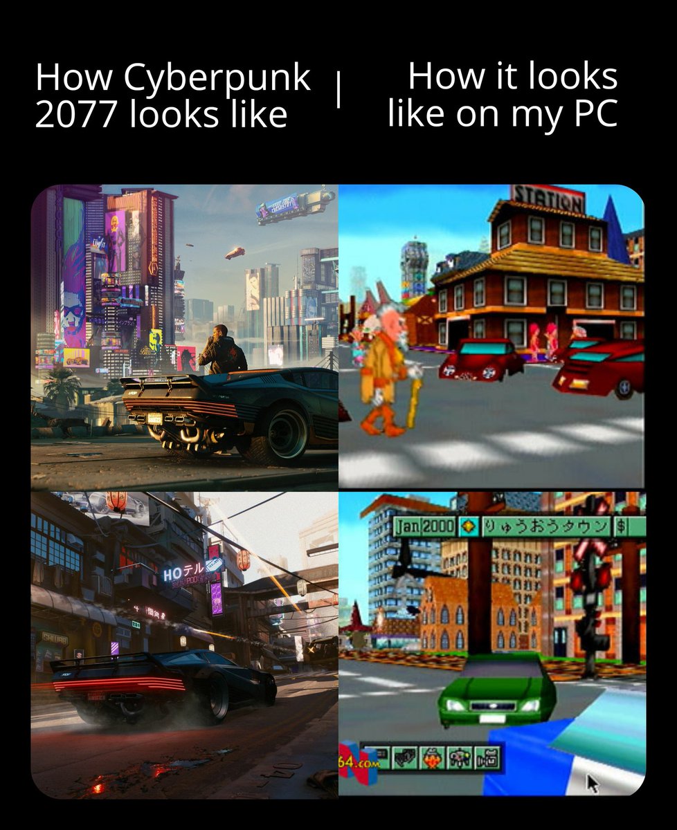 AngelTrinidadPR's tweet photo. @UFDisciple @CyberpunkGame @NVIDIAGeForce Game will unlock in a few hours so I can finally face reality with my GTX 1070 😩 https://t.co/ms55O54guQ