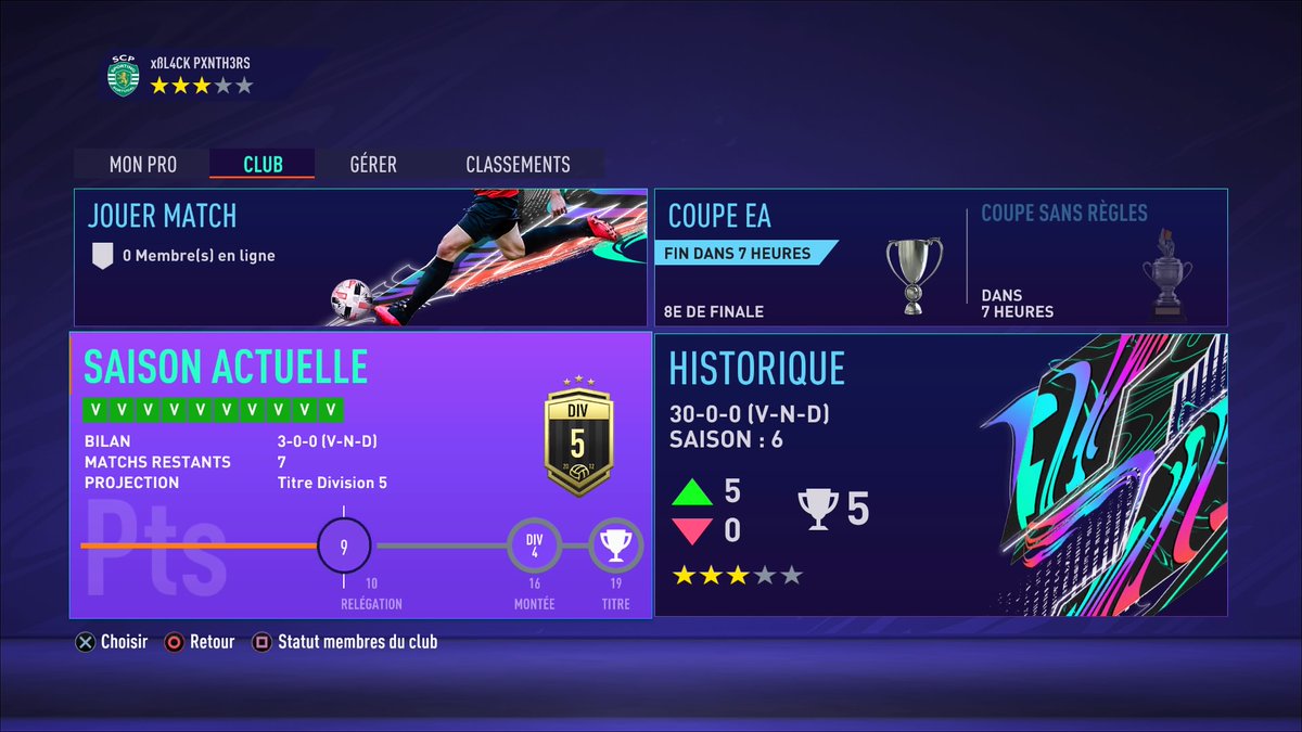 #FIFA21 #Club #Road2Rec #BL4CKPXNTH3RS