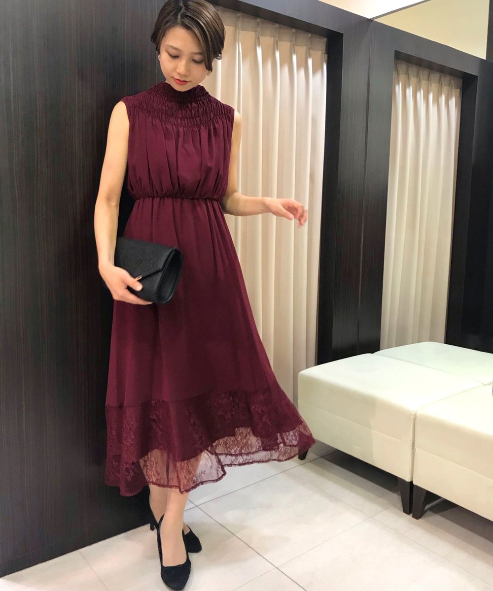 Astoria Dress ハイネックシャーリング ブラウジングワンピースドレス No Price 14 800 税 13 3 税 Color 5色展開 詳しくはこちら T Co Sgukdezqtq Astoria アストリアドレス 結婚式 成人式 二次会 アストリア