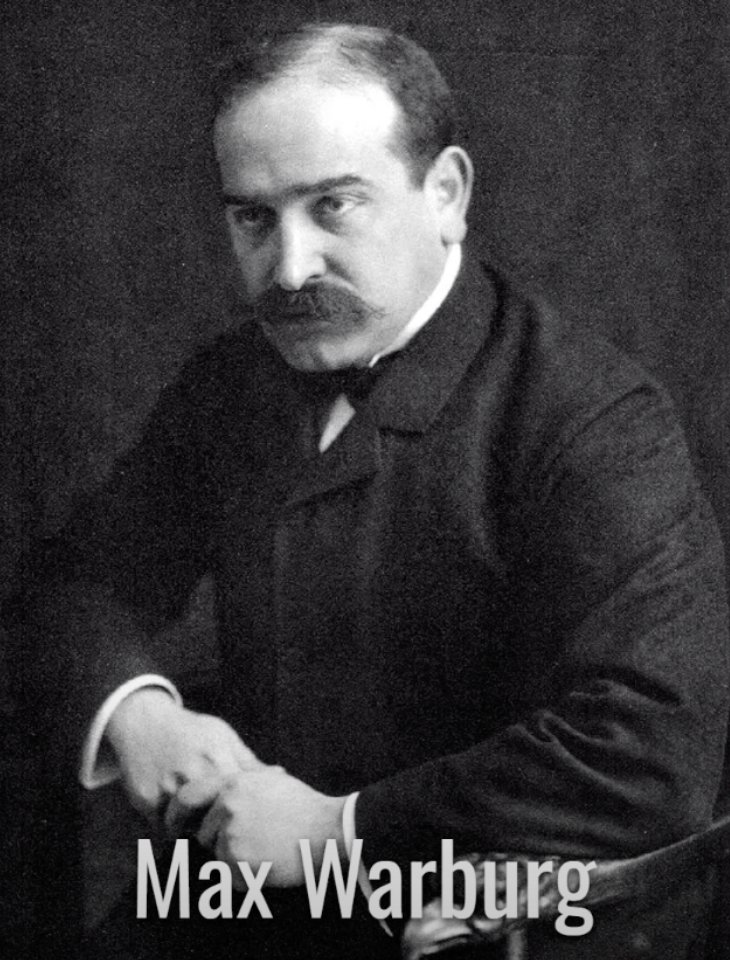 Max Warburg Chairman of Warburg bank MM. Intelligence officer during WW1. (Intelligence services without control of telecom infrastructure may simply engage in "hunting pigeons with nets" in order not to be detected) Warburg opened for Lenin's journey through Europe...